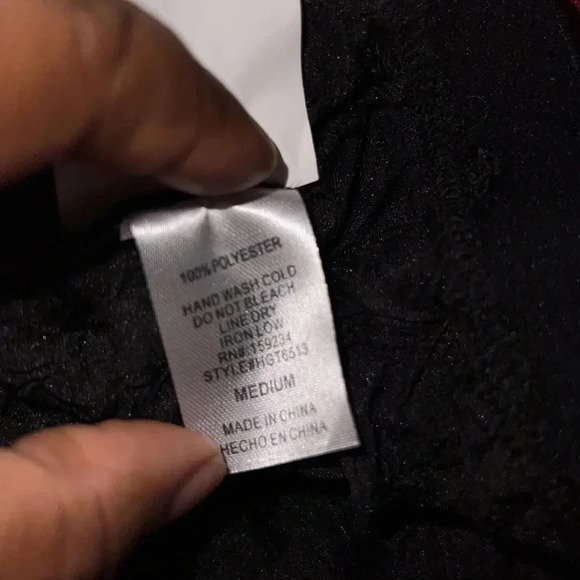 Simmons Black hot & Delicious Waffle textured Bralette Sz M - Picture 14 of 15